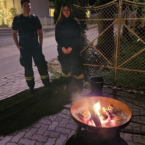 Feuerwache von Mitgliedern der Freiwilligen Feuerwehr Bad Sauerbrunn