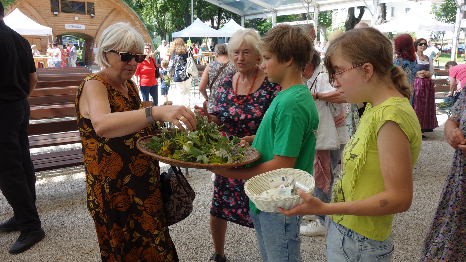 Kräutersträußerl für Gläubige