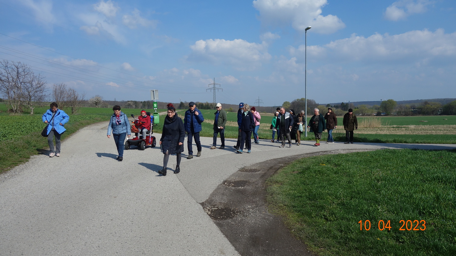 Teilnehmer am Weg