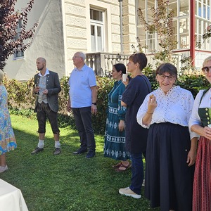 Agape im Pfarrhofgarten - Die Gäste