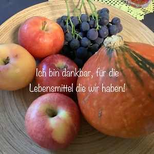 Meine Schale der Dankbarkeit