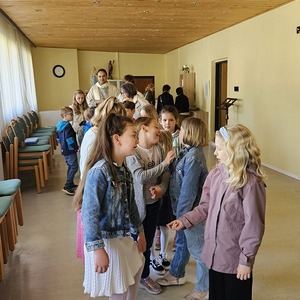 Aufstellung im Kommunikationsraum