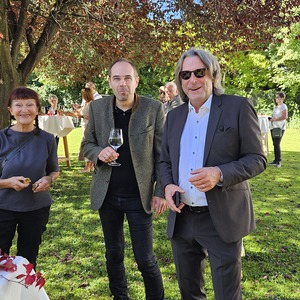 v.l. Karla Stifter Vzbgm August Gruber und Bgm Gerhard Hutter