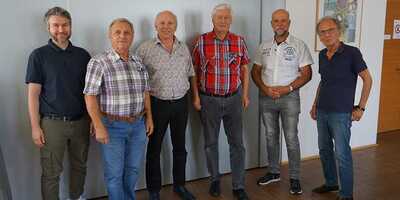 v.l.n.r.: Philipp Jurenich, Wolfgang Jarmer, Gerhard Strommer, Vinzenz Jobst, Othmar Lorenz, Paul F. Röttig