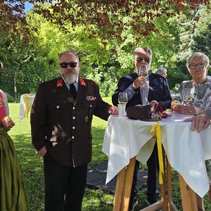 Agape im Pfarrhofgarten - Die Gäste