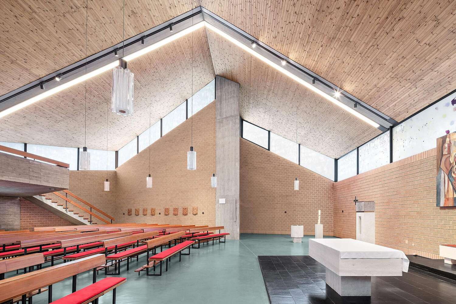 Architekturpreis 2025 / Architektur Raum Burgenland/Daniel Fenz Kirche innen