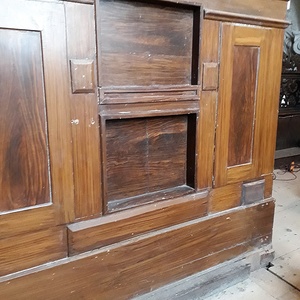 Loretto - Basilika zur Unbefleckten Empfängnis Mariä / Gottfried Allmer Rückwärtige Partie mit Blick auf den originalen Spielschrank.