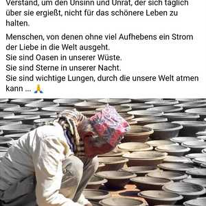 Einfache Menschen - wunderbare Menschen: Das Bild habe ich heute gefunden