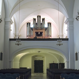 Güssing - Klosterkirche/Basilika minor St. Maria Heimsuchung / Orgelbau Walcker-Mayer