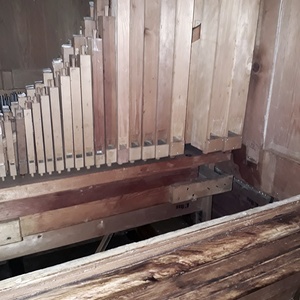 Markt Allhau - Filialkirche St. Lucia / Gottfried Allmer Pfeifenwerk, teilweise neu ergänzt.