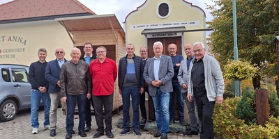 © Karl Tuider v.l.n.r.: Philipp Jurenich, Gerhard Strommer, Ewald Samer,  Christoph Marchhart, Andreas Resetarits, Karl Woditsch, Johann Artner, Vinzenz Jobst, Hans Haider, Othmar Lorenz, Karl Tuider