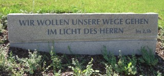 Wir wollen unsere Wege gehen im Licht des Herrn , Jes 2,5b
