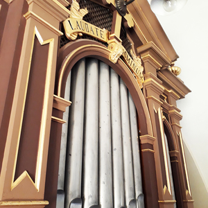 Eisenhüttl - Filialkirche St. Georg / Gottfried Allmer Prospektdetail.