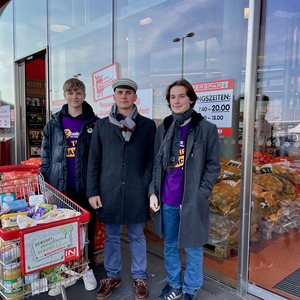 Projekt 'FOE4Preda' / © Nick Birner Andreas Supper, Nick Birner (Gruppenleiter) und Jonathan Handler