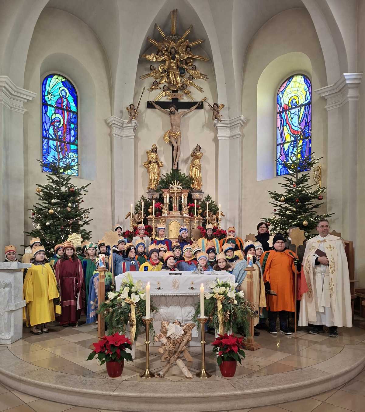 Sternsinger Wulkaprodersdorf / Pfarre Wulkaprodersdorf Nabinger Johann