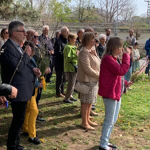 Segnung Palmzweige - Gäste