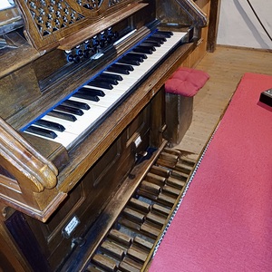 Orgel in der Pfarrkirche Unterpetersdorf / © Diözese Eisenstadt/Weber